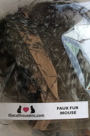 faux fur mouse in packaging