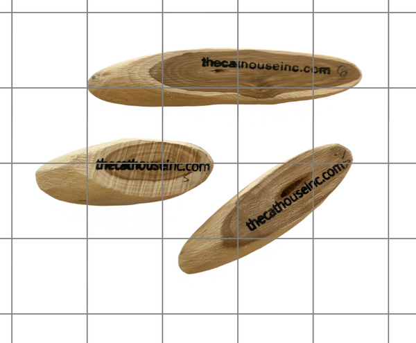 A single slice of Honeysuckle wood, pieces range in weight from 5-7g, one of our most popular sizes